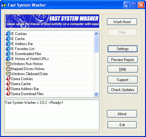  Internet Washer Screenshot